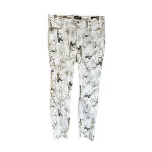Buffalo‎ David Bitton Havana High Rise Ankle Skinny Floral Jeans Women’s 8 29
